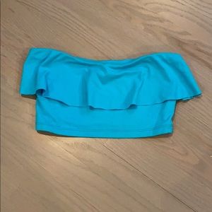 Ruffle tube top. NWOT